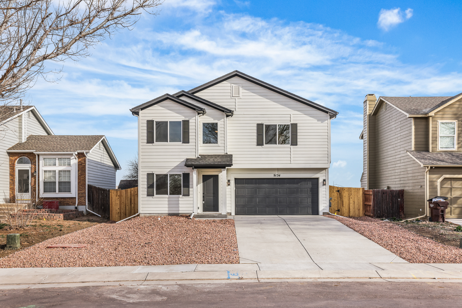 Chieftan two-story new construction exterior, Colorado Springs